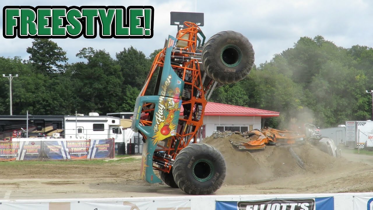 The Haymaker Monster Truck FREESTYLE! Winchester Monster Truck ...