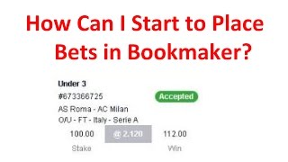 How to Place Bets on Sports Tips in Bookies, Sports Betting Guide screenshot 1