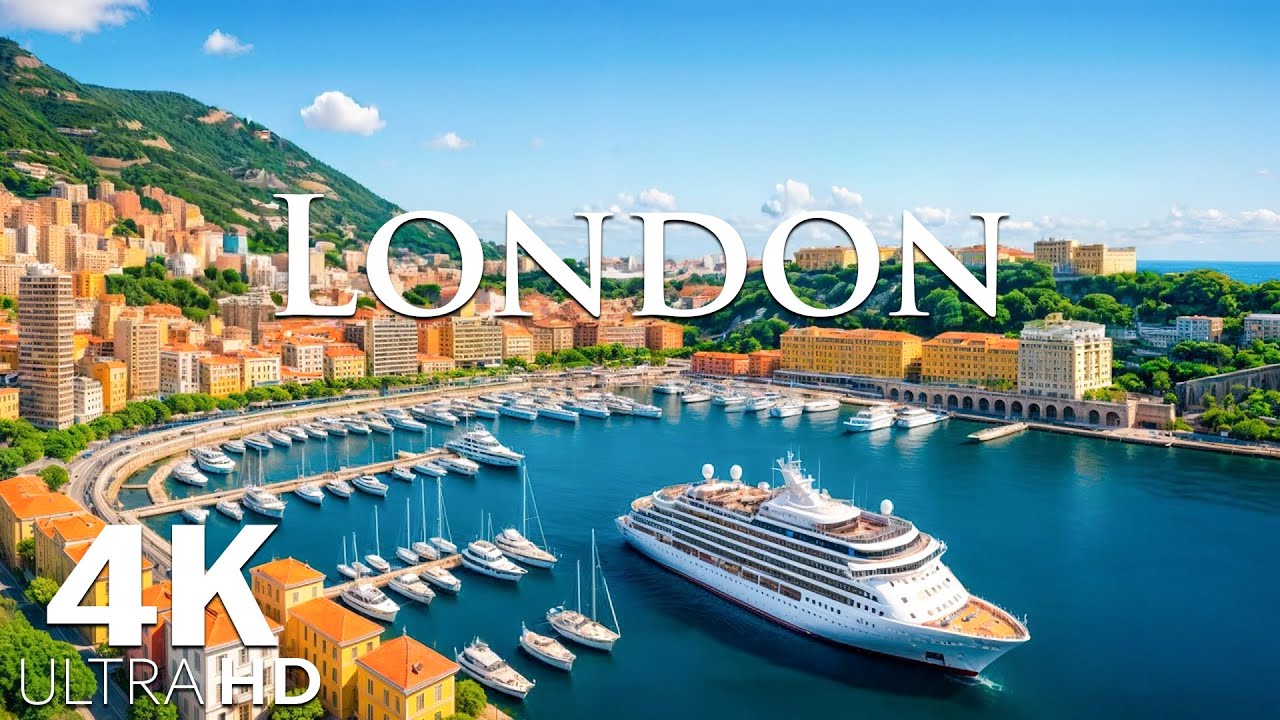 London, England 4K UHD | Serene Urban Views & Soothing Piano | Mindful Calm & Relaxation