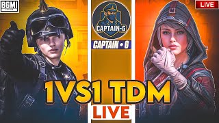 1Vs1 TDM ROOM CHALLENGE ON LIVE | CAPTAIN G