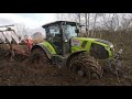 MEGA WTOPA//CLAAS AXION STUCK IN MUD//ZAPADLÝ CLAAS AXION 830//VALTRA//NEW HOLLAND//ŠKODA 180N