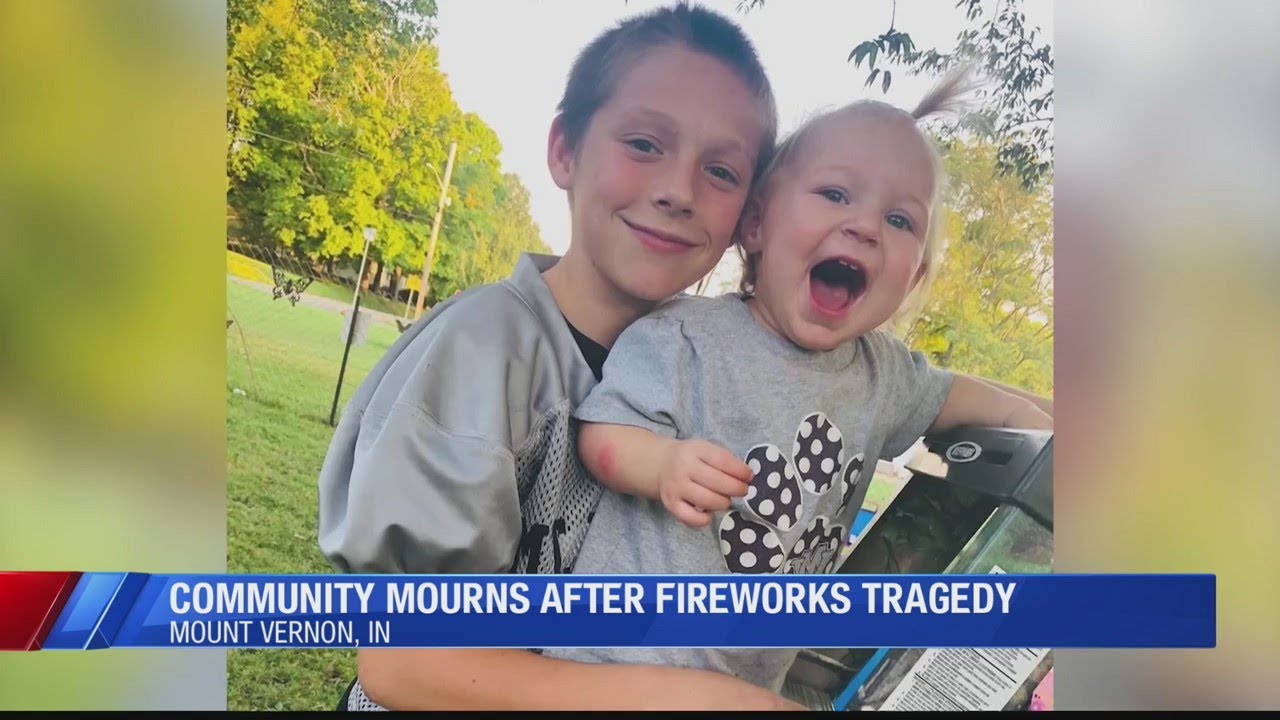 Community mourning after 11 year old killed in fireworks accident - YouTube