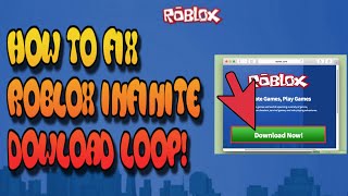 How To Fix Infinite Download Loop Roblox 2016 Working By Deleted - configuring roblox loop
