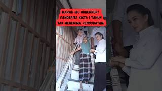 amarah Gubernur Maluku Utara Sherly Laosjemput Langsung Warga Penderia Kista Selama 1 Tahun