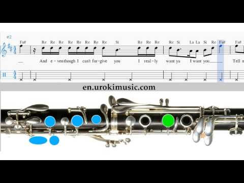 how-to-play-clarinet-ariana-grande-problem-melody-school-learn-class-course-tutorial-sheet-music-tab