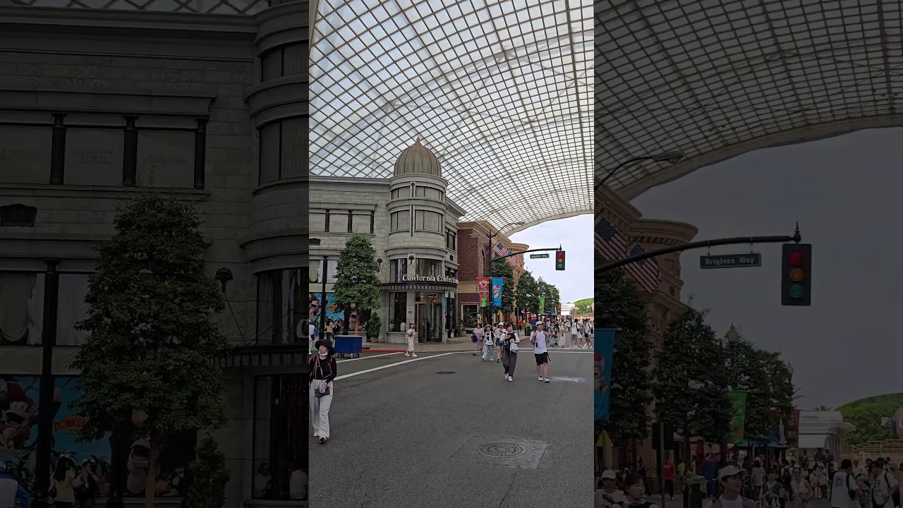 Парк аттракционов Universal Studios Japan, Осака. Amusement Park, Osaka. 