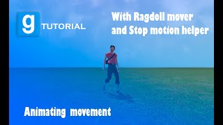 (GMOD) How to make a walking animation