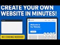 Create Your Own Website in Minutes! | ApexWeb Registration Made Easy (2025 Tutorial)
