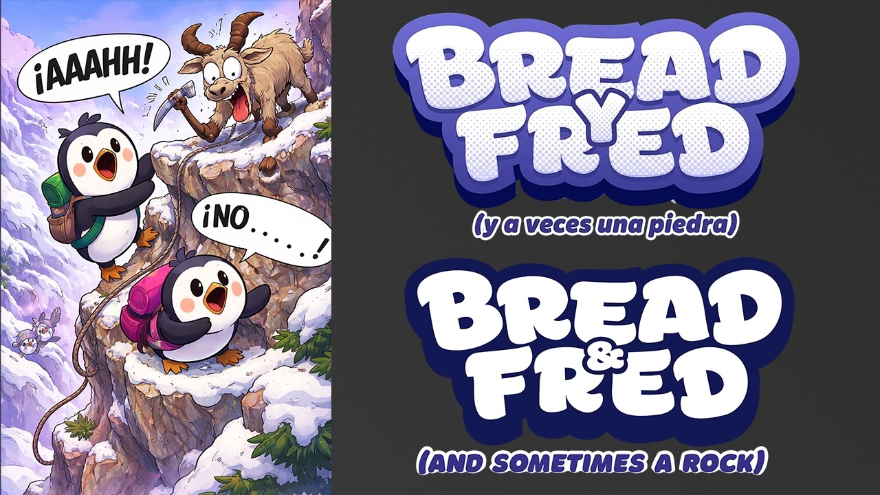 Bread & Fred (and sometimes a rock) 4K Español 01