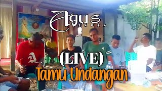 TAMU UNDANGAN, LIVE AGUS SAPIA DI RUMAH UJE TUARI BERSAMA ACR CRU