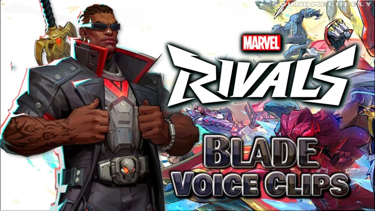 Все озвученные клипы Блэйда • Marvel Rivals • Озвученные реплики • Обновление версии 2025 года (Г...