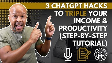 3 ChatGPT Hacks to Triple Your Income & Productivity (Step-by-Step Tutorial)