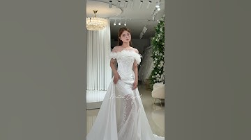 Váy cá mặc đi bàn hoặc làm lễ cưới!!! #weddingdress #wedding #weddinggown #bride #bridal  #beauty
