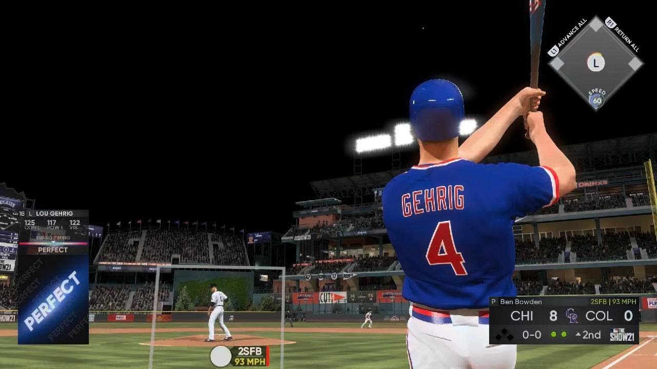 MLB The Show 21 - Lou Gehrig Moonshot...