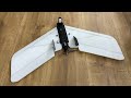 Hacker razor 900 fpv low range race wing with dji and caddx peanut  maiden