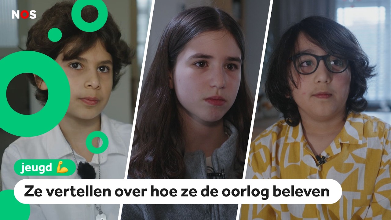 Maya, Behrang en Johnny hebben familie in gebied waar nu oorlog is