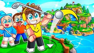 Spending $967,676,767 Becoming PRO GOLFER in Roblox..