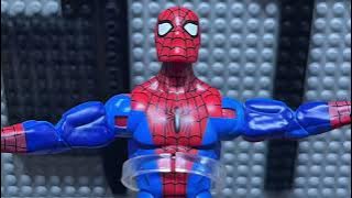 Spider-Man vs Black Suit Spider-Man | Short Stop-Motion Animation