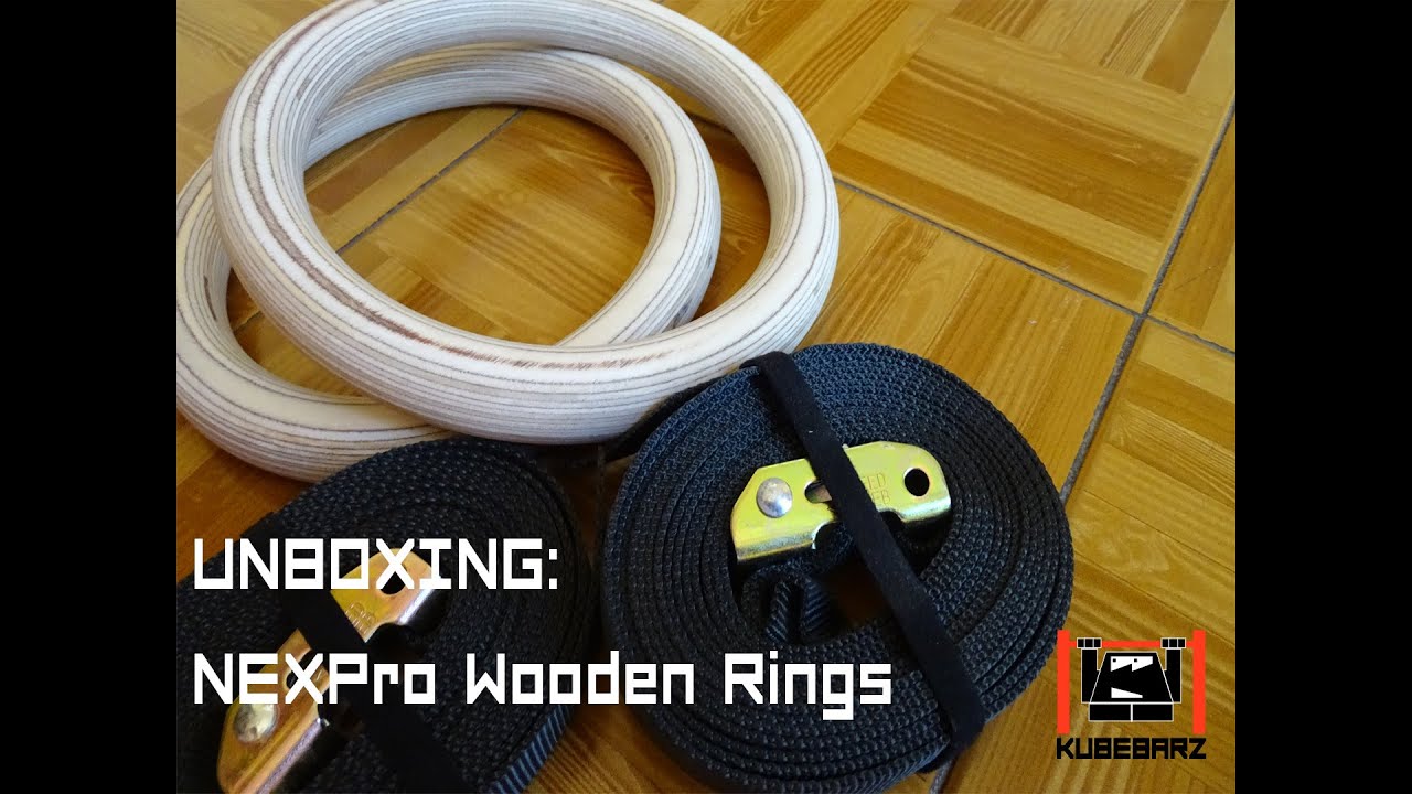 Unboxing NEXPro Wooden Rings (bought at Amazon) - for Calisthenics, Gym, Streetworkout, Crossfit street workout historia