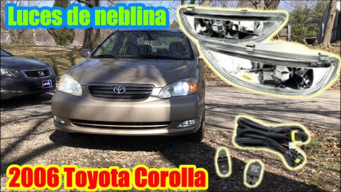 Toyota Corolla verso Nebelscheinwerfer fog lights tauschen wechseln 