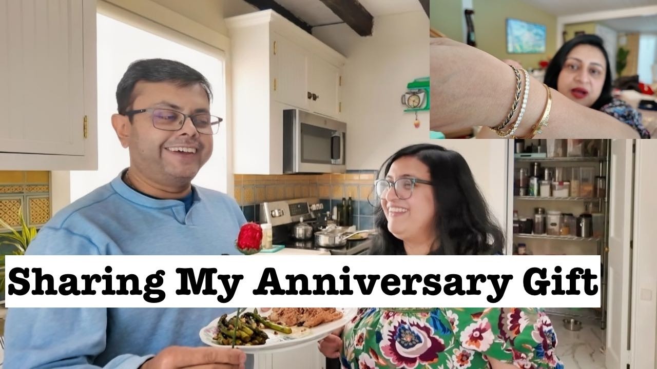 Mera Anniversary Gift 🎁 Kaisa Laga !!! | Special Lunch For Hubby | Simple Living Wise Thinking