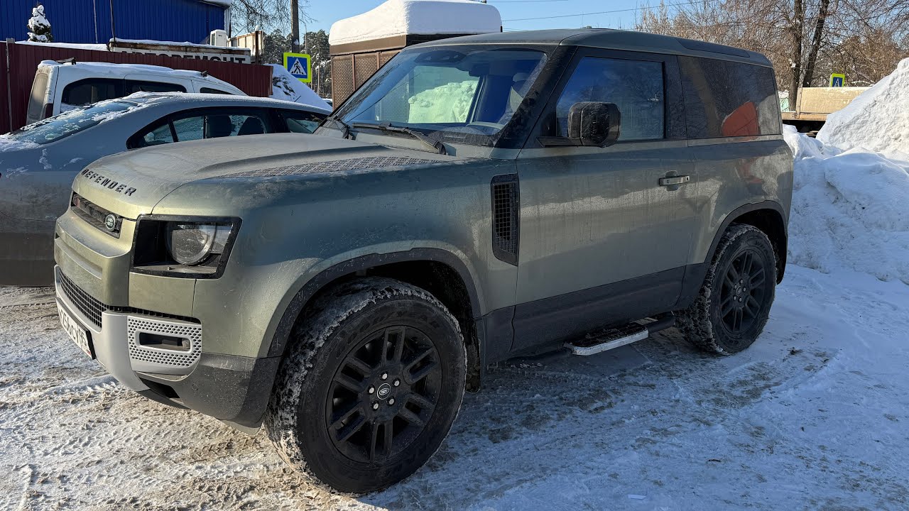 Тест Драйв Land Rover Defender 2021г. 80.000км.