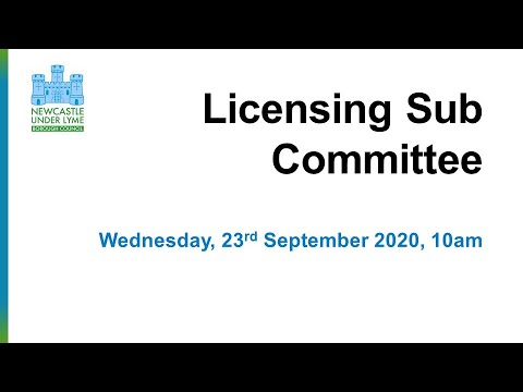 Licensing Sub-Committee 23/09/2020