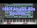 166 famous 80s sounds  how to play  opx pro3
