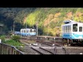 JR四国　予土線　朝の江川崎駅　2011.11 の動画、YouTube動画。