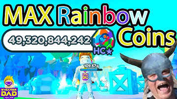 How to Earn allot of Rainbow Coin in Pet Simulator X on Roblox MAX Coin