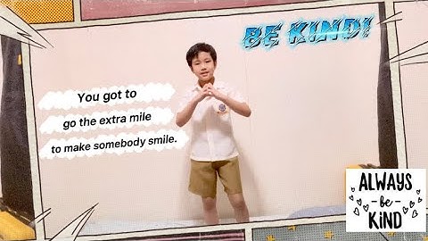 Performance Project in GMRC 3 : All About Kindness