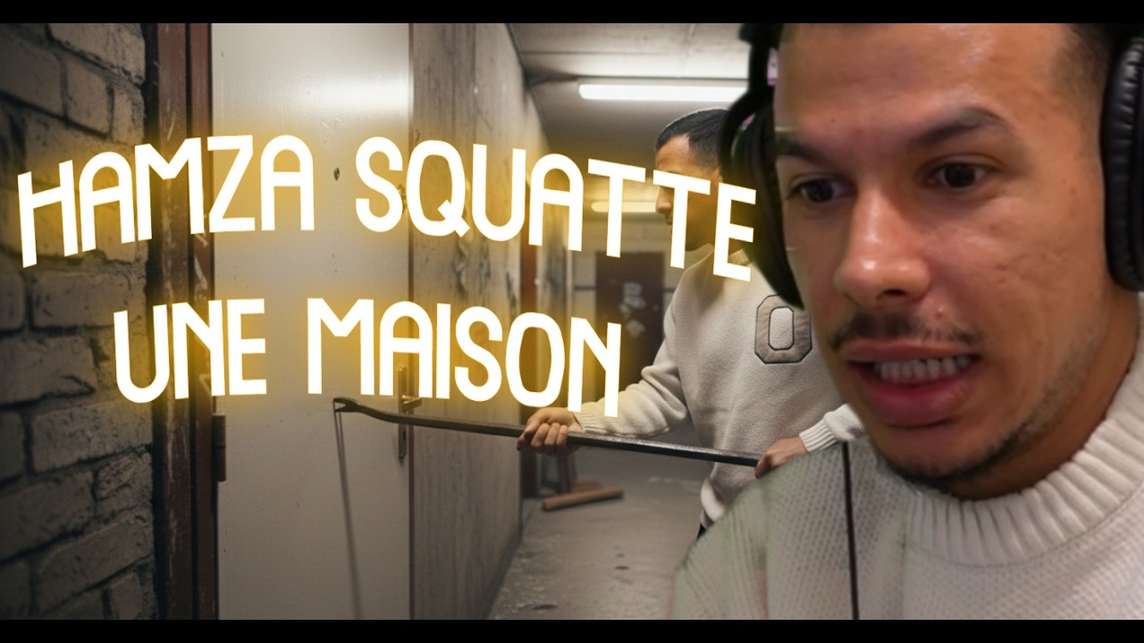 ANECDOTE SQUATTEUR 😨,  HAMZAPVRIS S'INFILTRE DANS UN APPARTEMENT !!