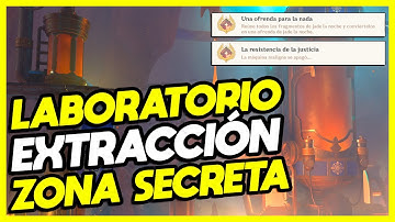 LABORATORIO DE EXTRACCIÓN DE FLOGISTO GENSHIN IMPACT | 11 COFRES | LOGROS SECRETOS