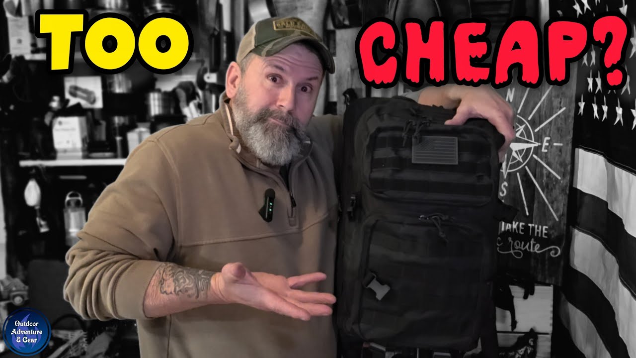 Cheap Tactical Backpack… But Is It Actually Good?