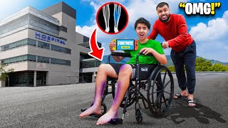 My Little Brother Is In A Wheelchair.. (BAD ACCIDENT!)