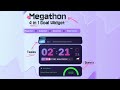 Megathon 4-in-1 Widget for StreamElements | Subathon, Donathon &amp; Cheerathon Goal Tracker