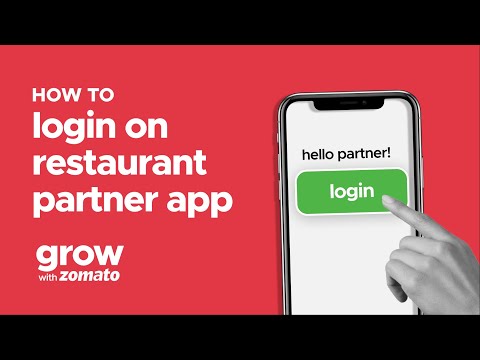 How to login on Zomato Restaurant Partner App | Grow With Zomato