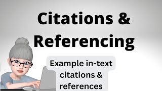 Citations and Referencing