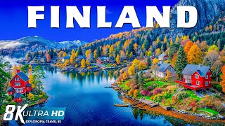 Wonders of Finland | Discover Snowy Landscapes, Northern Lights, and Lush Forests | Travel Video 8K