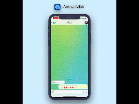 Анимированные сообщения в телеграмм || Animatify Bot