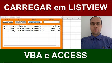 Filtrar por DATA e TEXTO no Access e Carregar Dados para Listview Excel VBA - Aula 22