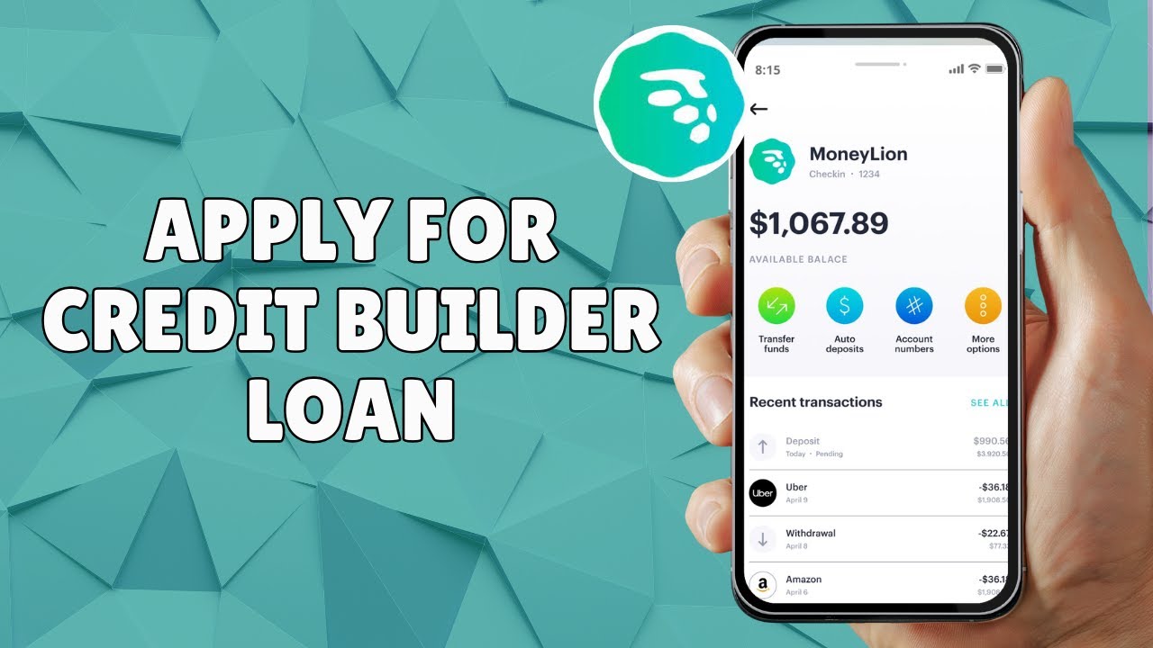 HOW TO APPLY FOR MONEYLION CREDIT BUILDER LOAN - YouTube
