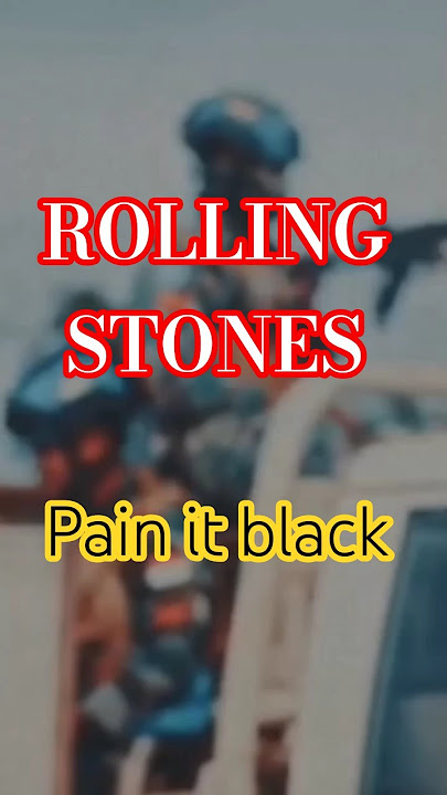 peacekeeping army                  Pain it black.                   Tour of duty(ost) #rollingstone