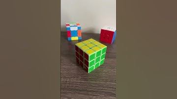 Rubik’s Cube Solve Transition! 😲 #rubikscube #transition #shorts