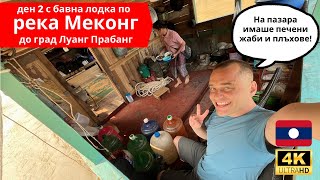видео: 🇱🇦 Сутрешния пазар в село Пак Бенг и втори ден с Бавна лодка по река Меконг в Лаос ⛴️ картинка: 🇱🇦 Сутрешния пазар в село Пак Бенг и втори ден с Бавна лодка по река Меконг в Лаос ⛴️