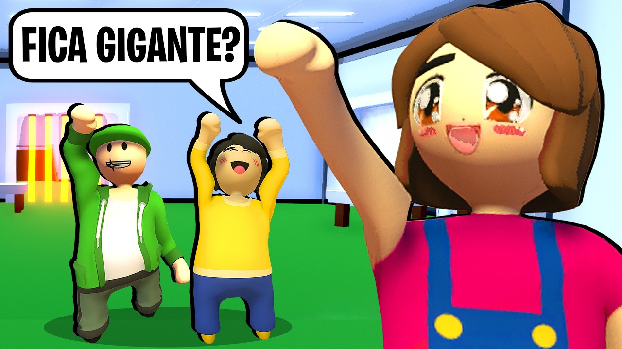 MASSINHAS E OS EXPERIMENTOS GIGANTES (Human Fall Flat)