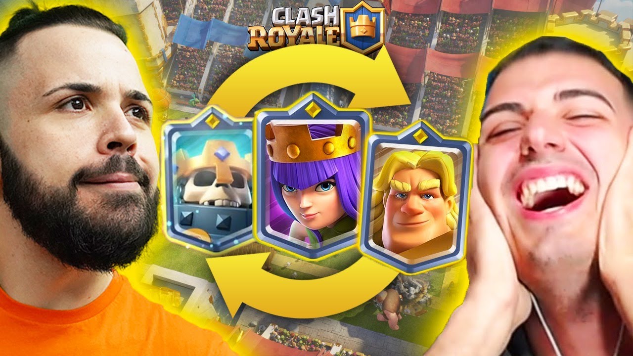 Ciccio Vs Grax 1Vs1🤩 con Mazzi Casuali e Campioni Casuali... DEVASTO - CLASH ROYALE