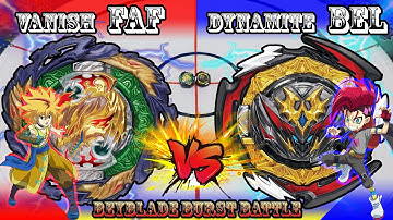 【Super Large Stadium】 배니쉬파브닐(Vanish Fafnir) vs 다이너마이트벨리알(Dynamite Belial) 【베이블레이드버스트 Beyblade Burst】