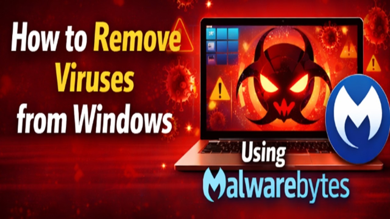 How to remove viruses from windows using Malwarebytes! #windows - YouTube