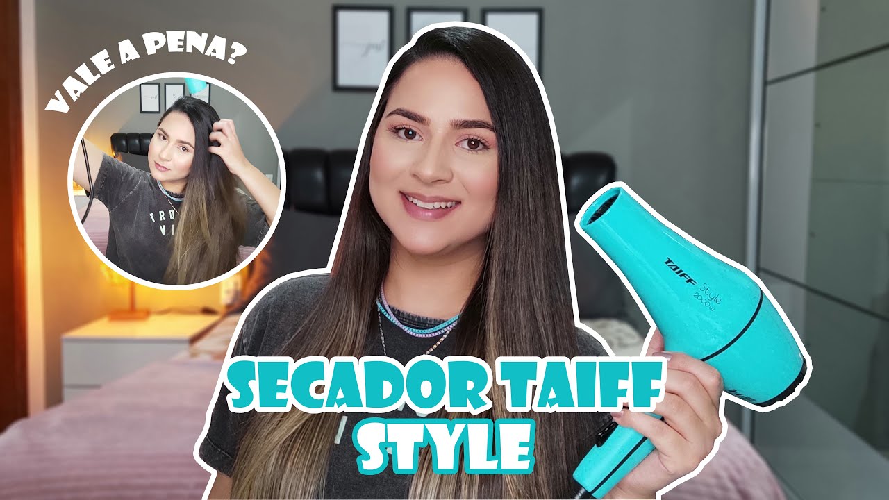 Taiff Style Pro: secador de cabelo profissional é leve, potente e silencioso